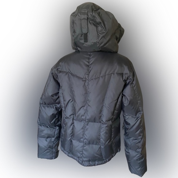Black Precision Mountainwear Black Coat with Detachable Hood - Picture 8 of 15